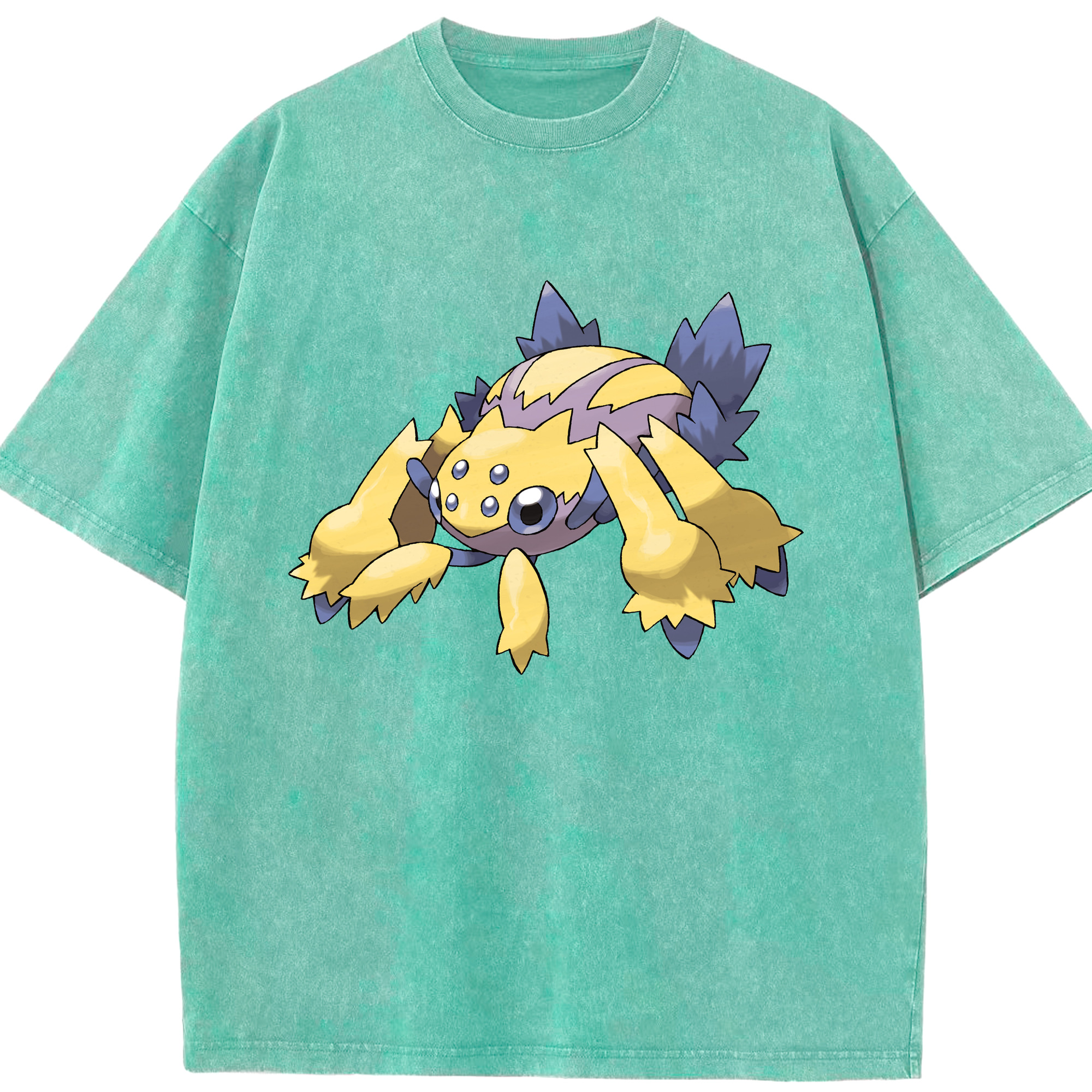 （画像用） ポケットモンスター Pokémon 綿100% ヴィンテージ風 半袖Tシャツ（フロントプリント）